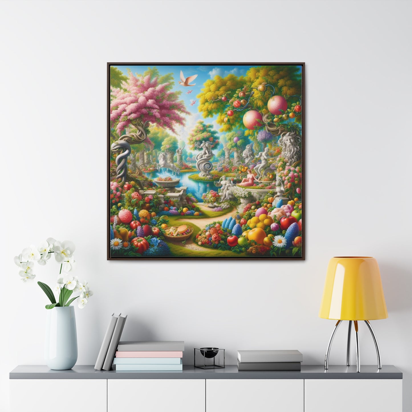 Framed Gallery Canvas Wrap - Spring 47