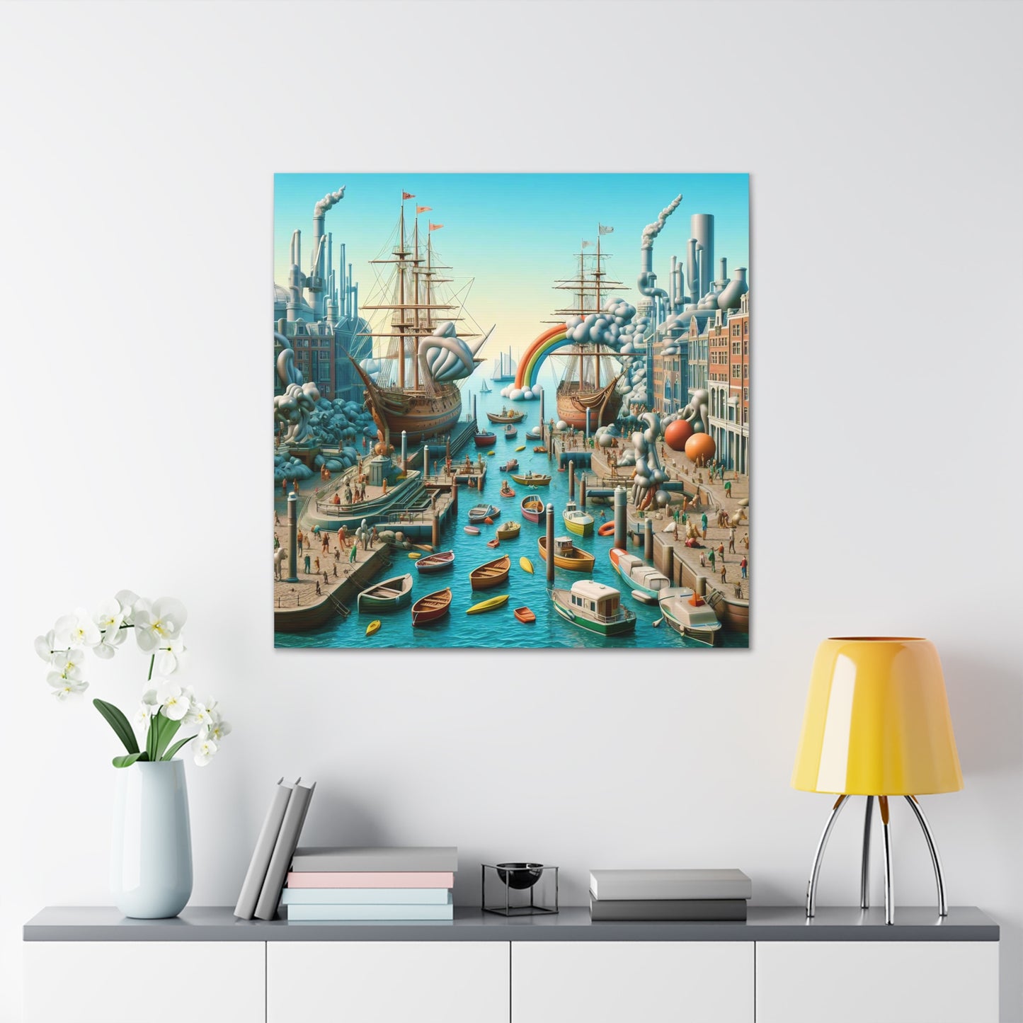 Canvas Gallery Wrap - Harbor 10