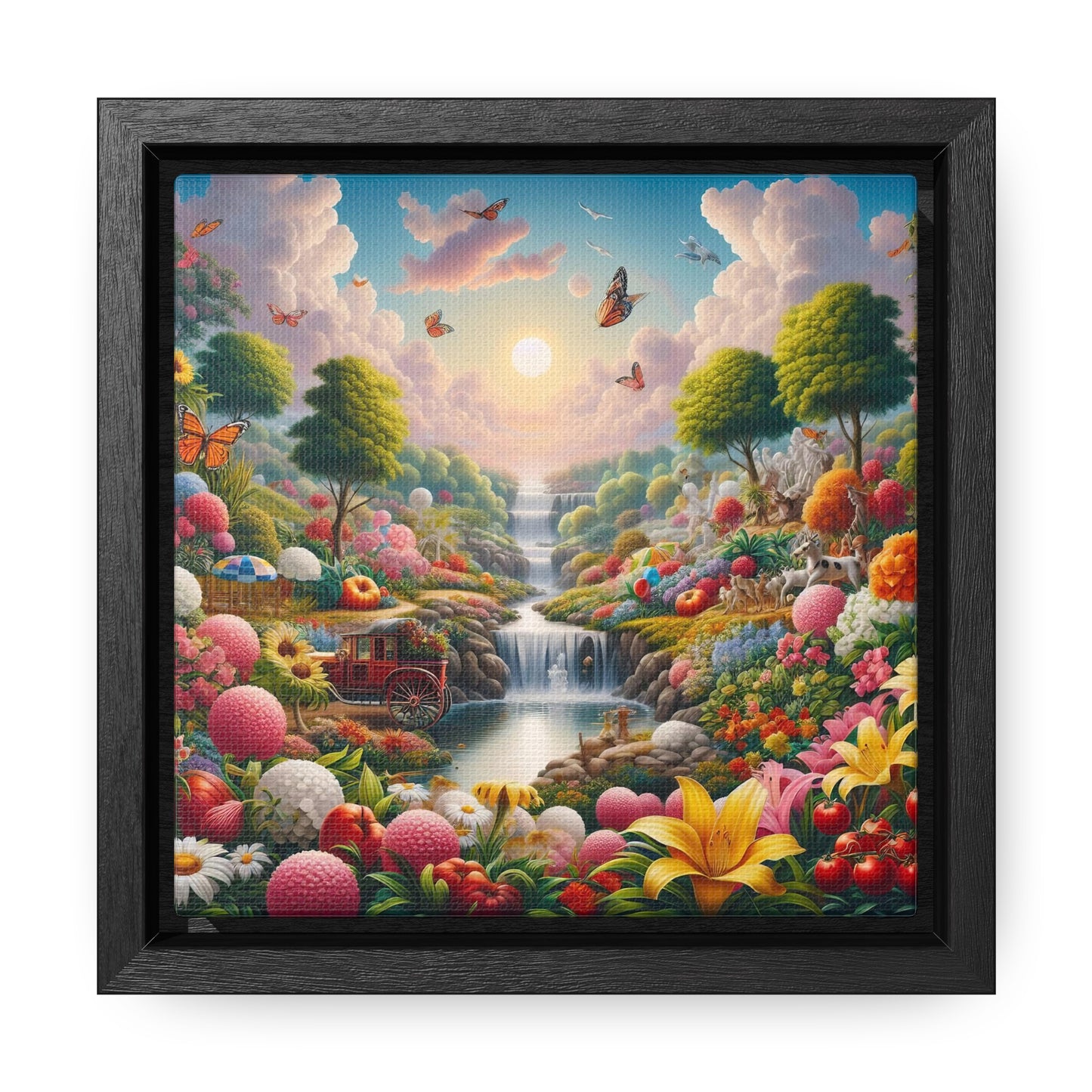 Framed Gallery Canvas Wrap - Spring 33