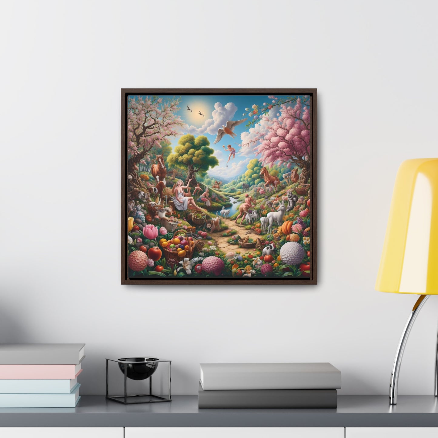 Framed Gallery Canvas Wrap - Spring 4