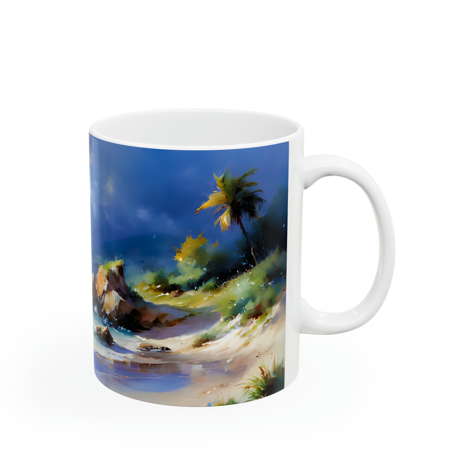 Ceramic Mug 11oz - Beach 3002