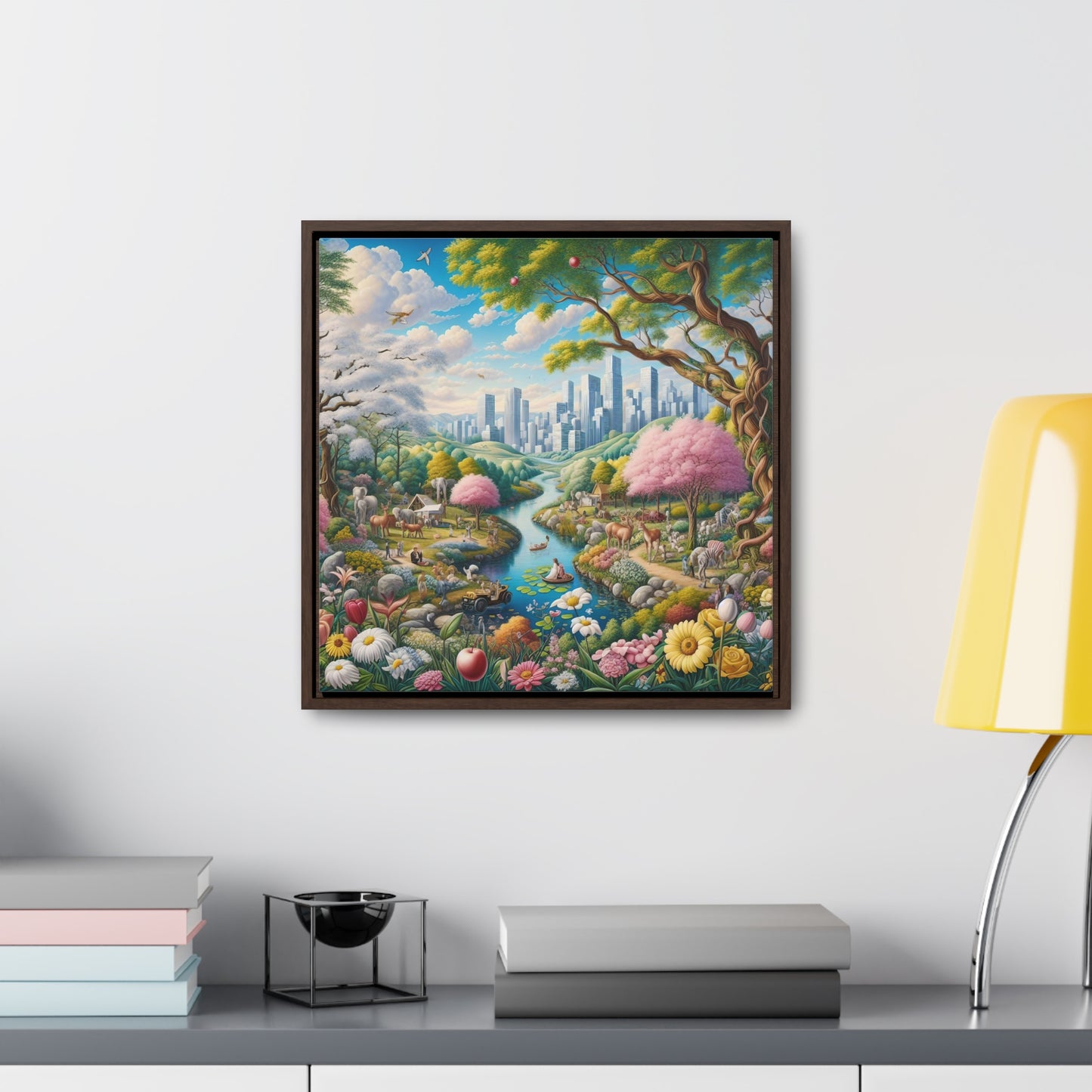 Framed Gallery Canvas Wrap - Spring 27