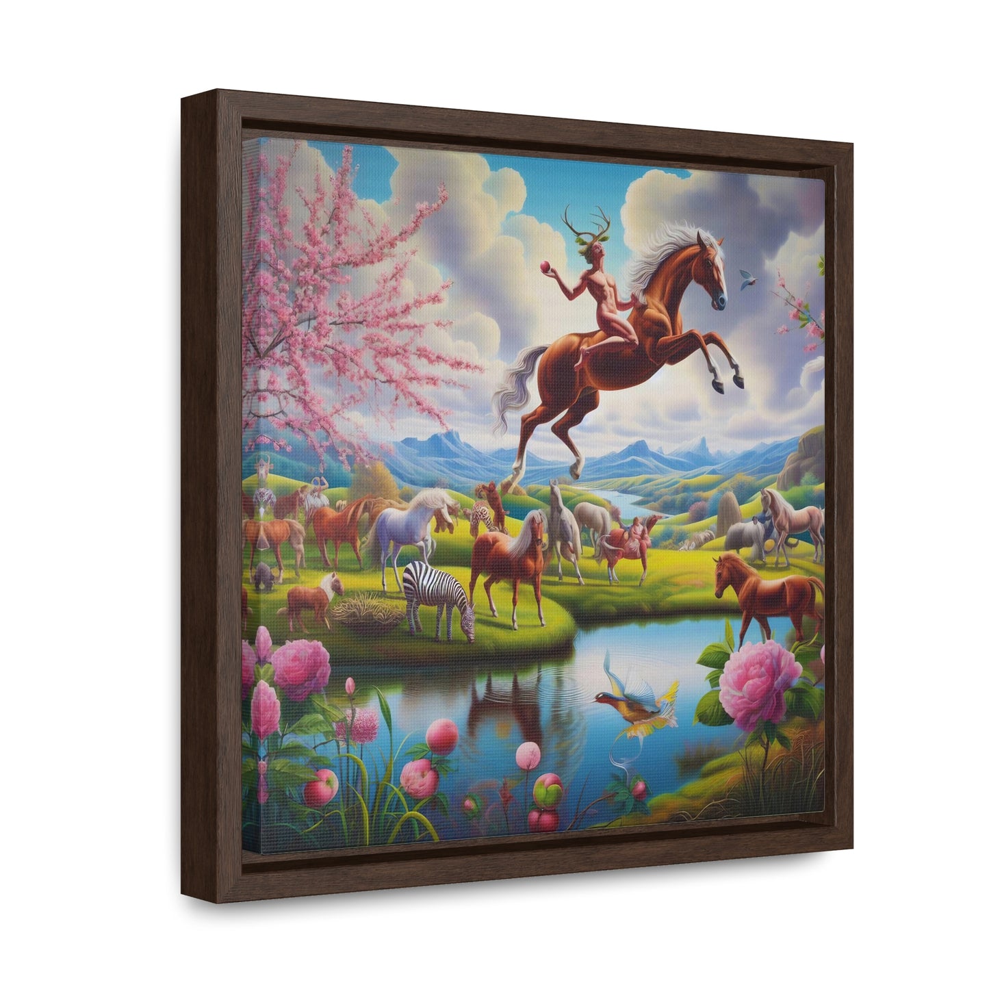 Framed Gallery Canvas Wrap - Spring 118