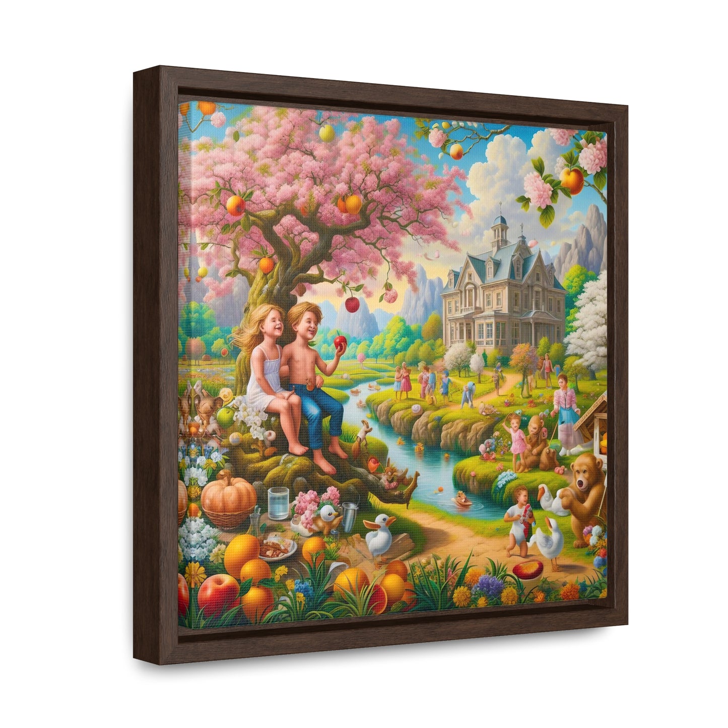 Framed Gallery Canvas Wrap - Spring 35