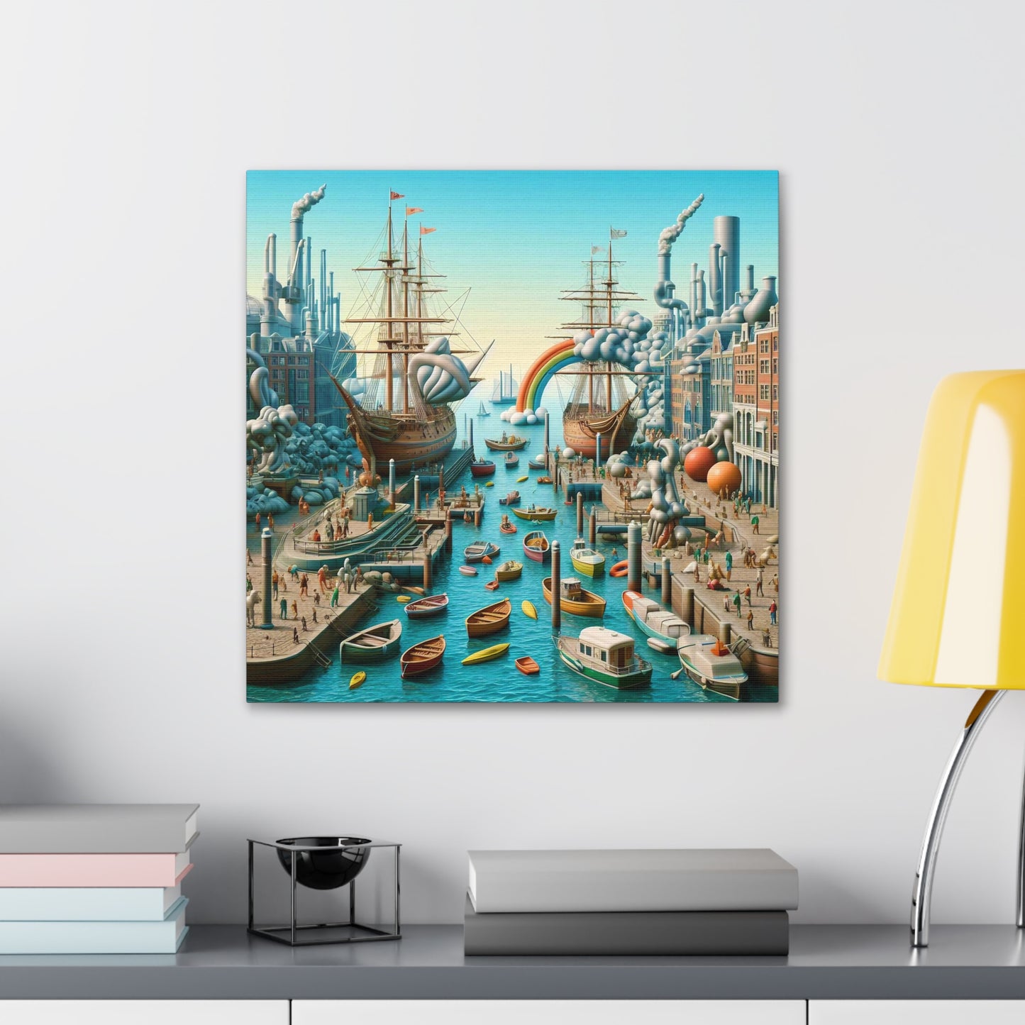 Canvas Gallery Wrap - Harbor 10