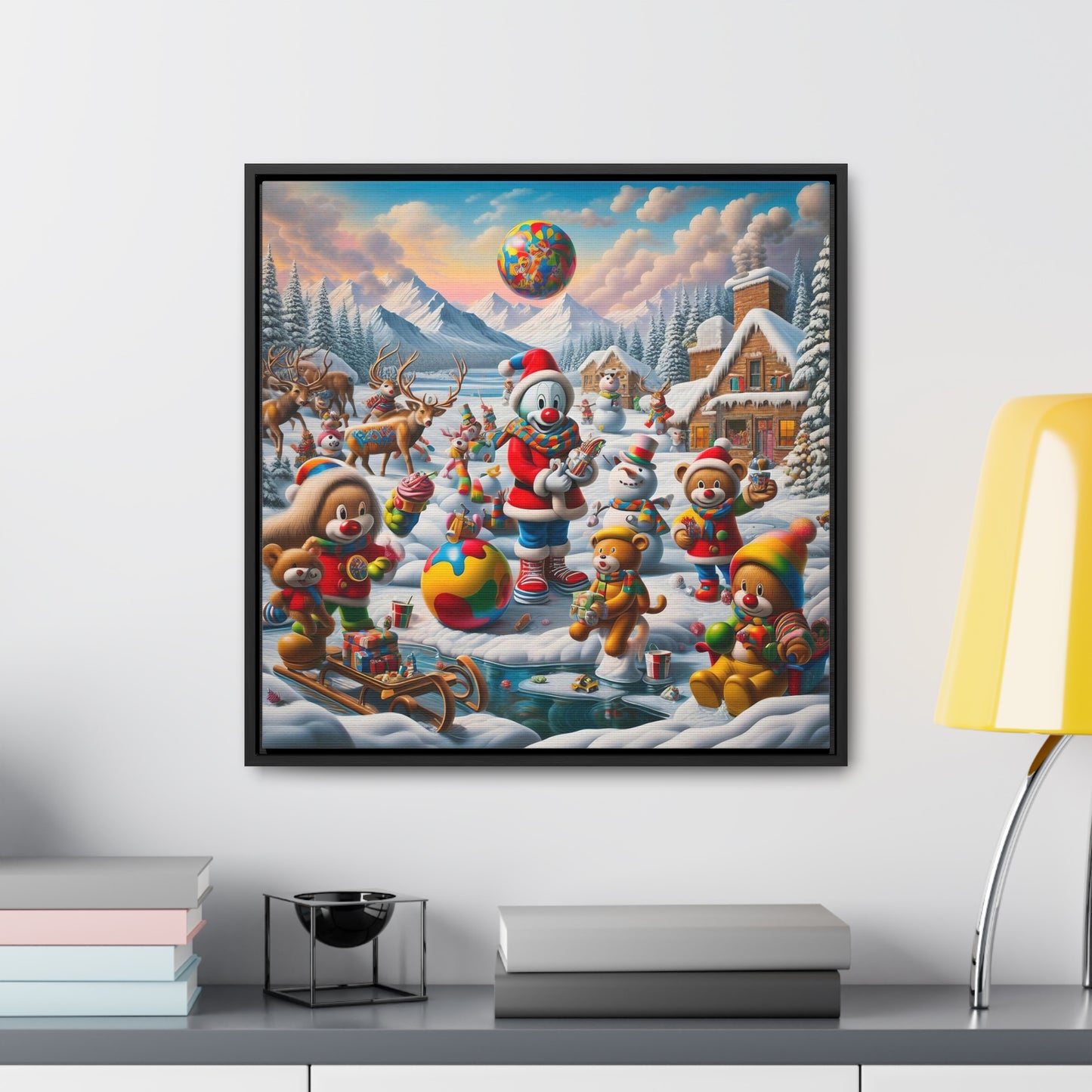 Framed Gallery Canvas Wrap - Winter 108