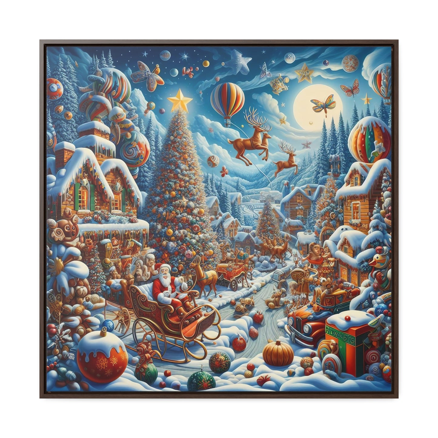 Framed Gallery Canvas Wrap - Winter 103