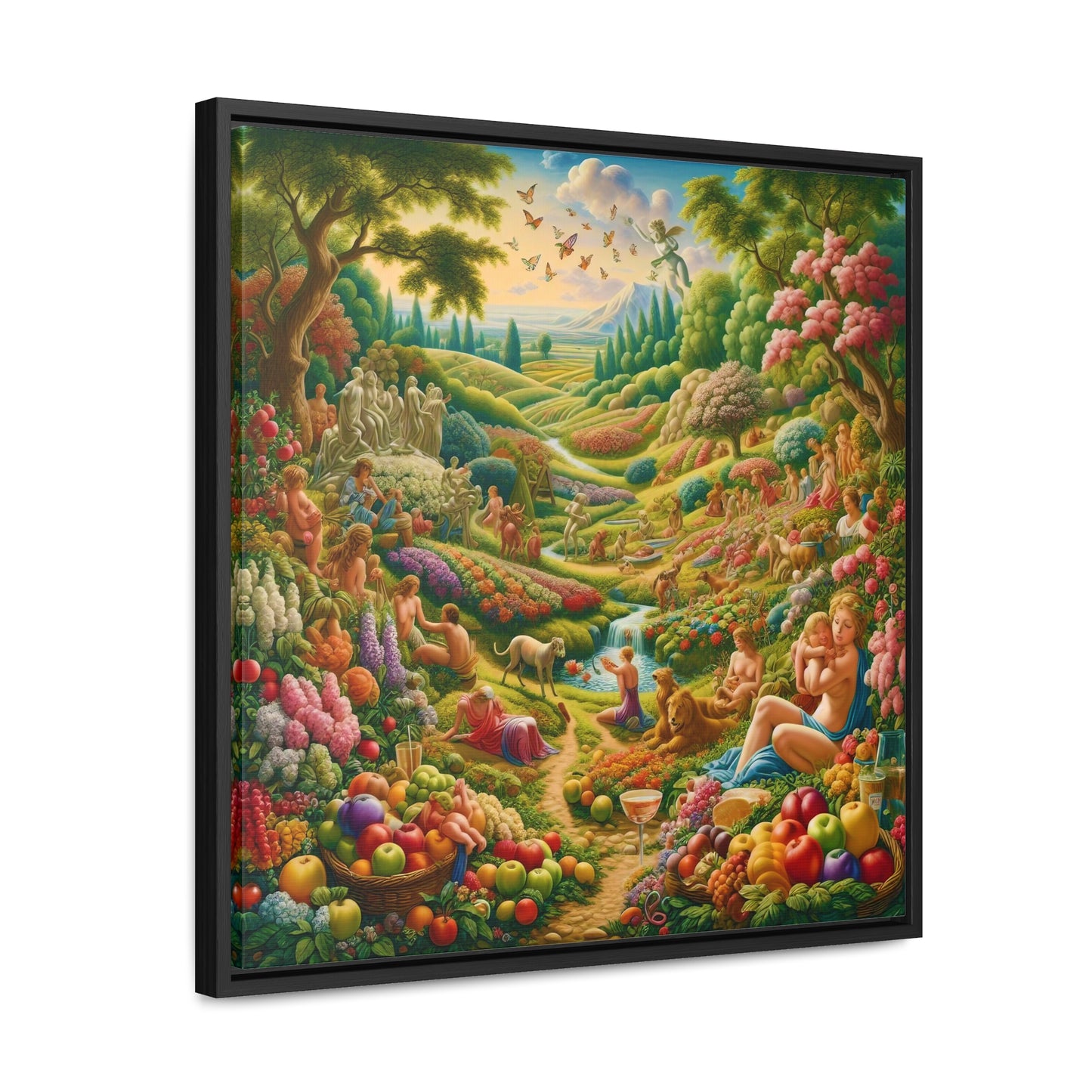 Framed Gallery Canvas Wrap - Spring 5