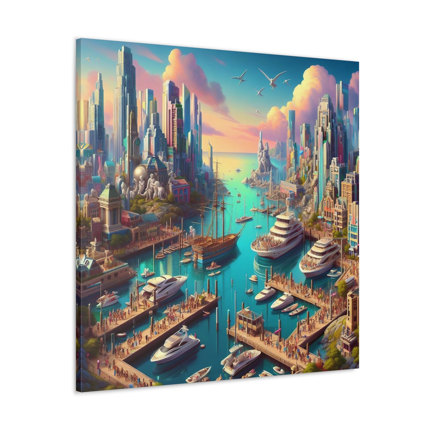 Canvas Gallery Wrap - Harbor 11