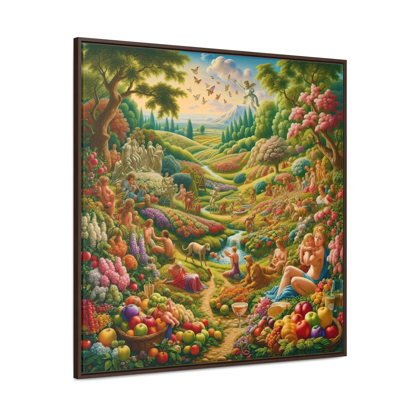 Framed Gallery Canvas Wrap - Spring 5