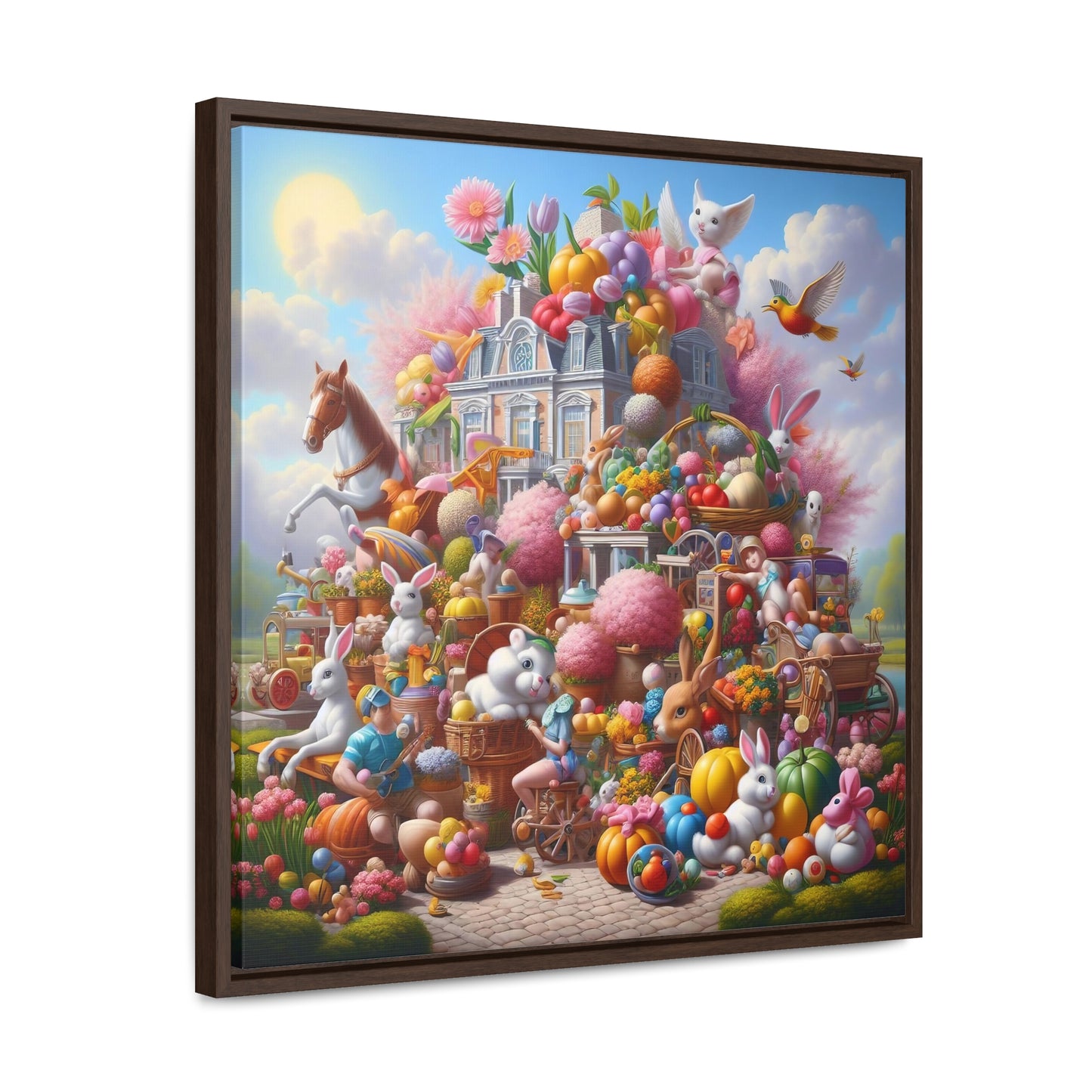 Framed Gallery Canvas Wrap - Spring 14