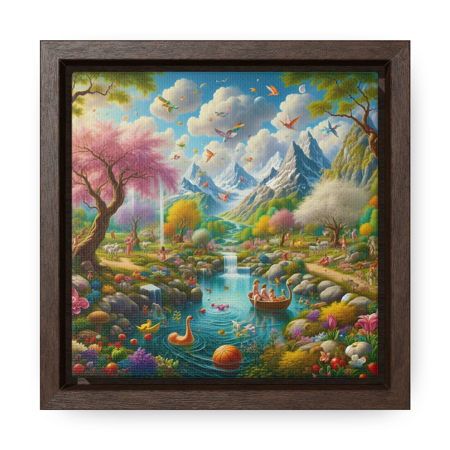 Framed Gallery Canvas Wrap - Spring 30