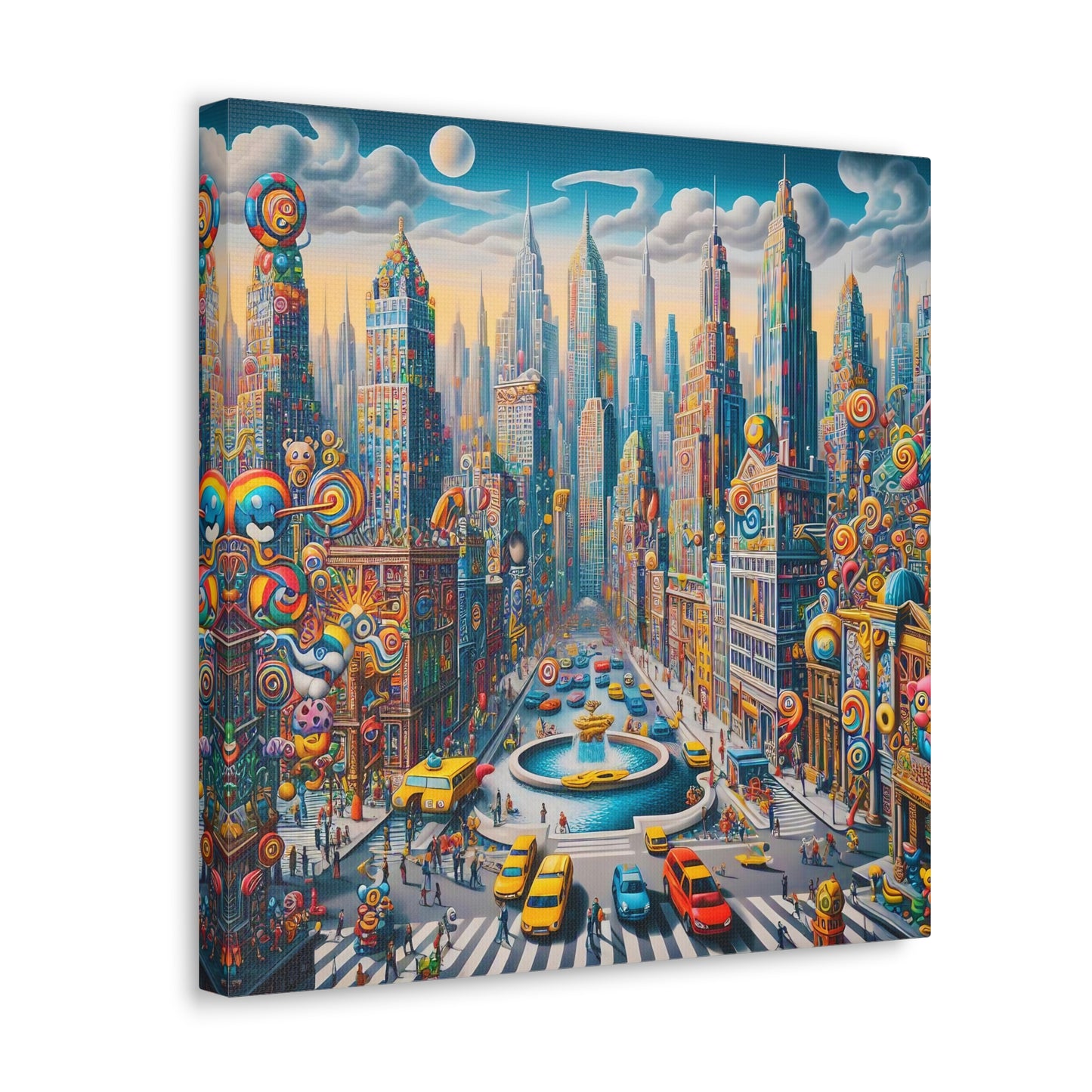 Canvas Gallery Wrap - City 4