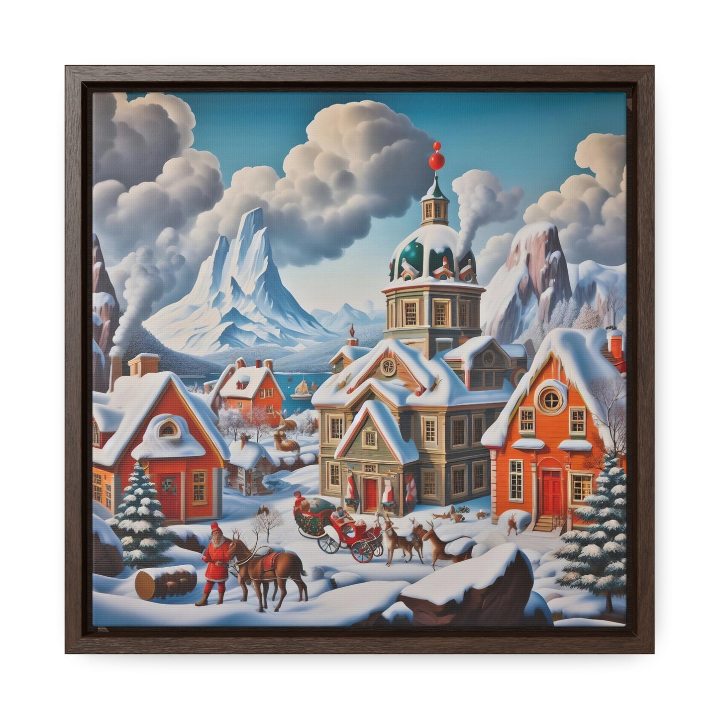 Framed Gallery Canvas Wrap - Winter 124