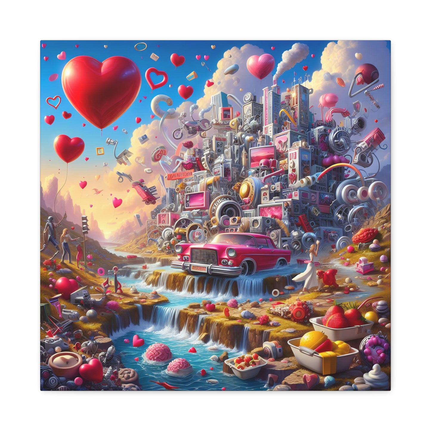 Canvas Gallery Wrap - Valentine's Day 74