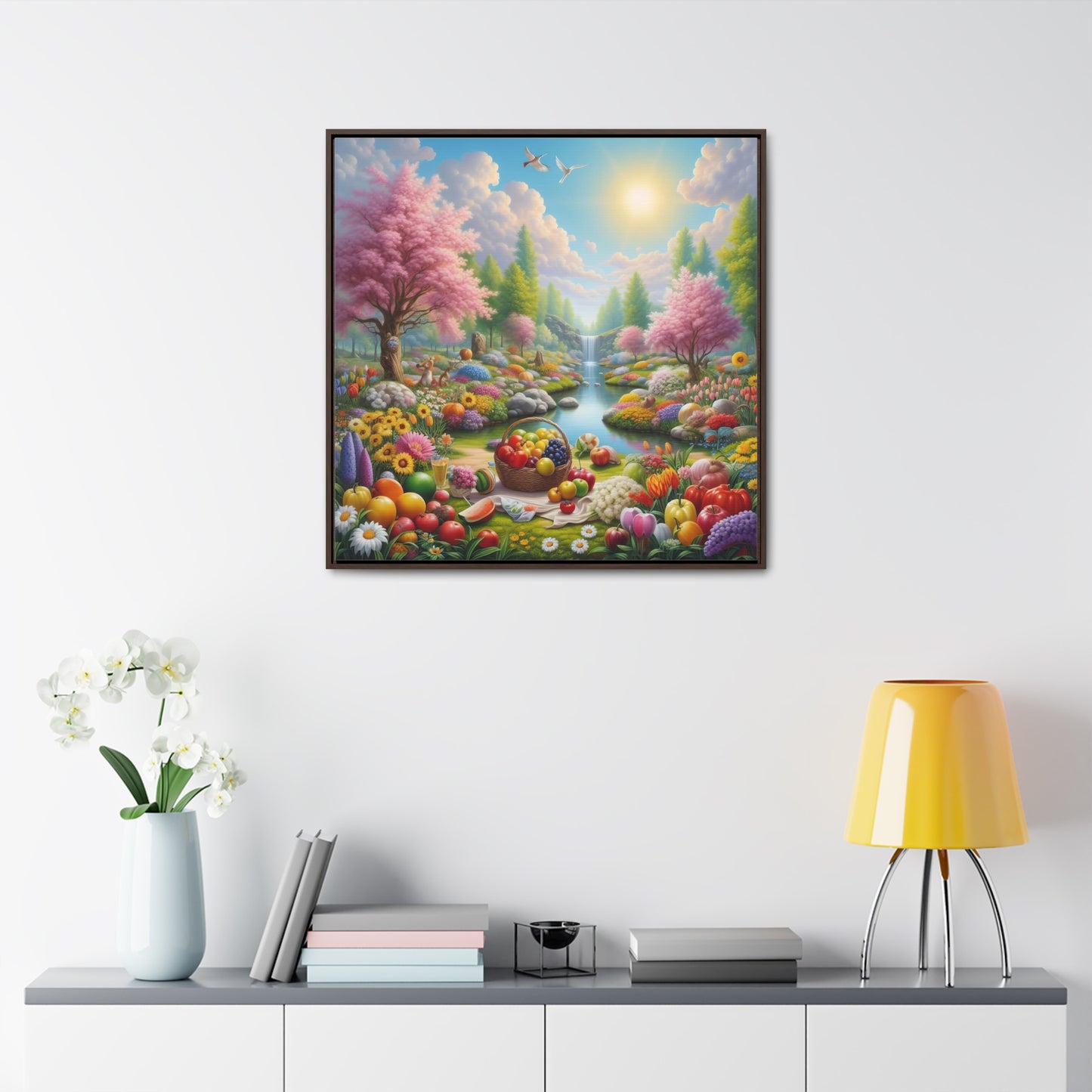 Framed Gallery Canvas Wrap - Spring 46