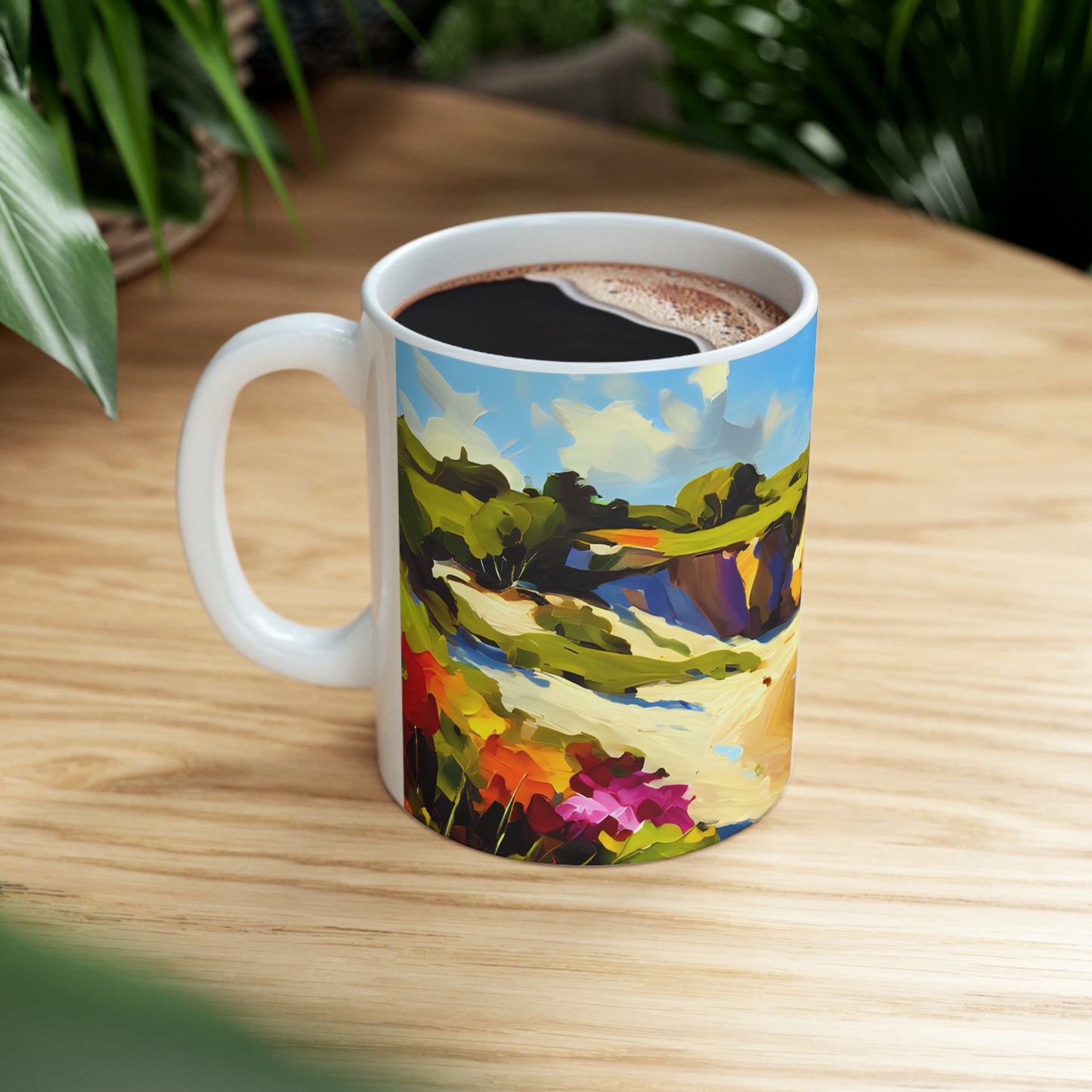 Ceramic Mug 11oz - Beach 6005