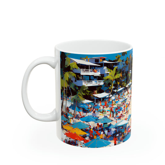 Ceramic Mug 11oz - Beach 4003