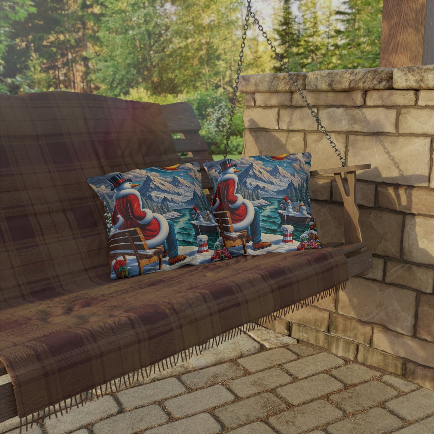 Outdoor Pillows - Winter 101