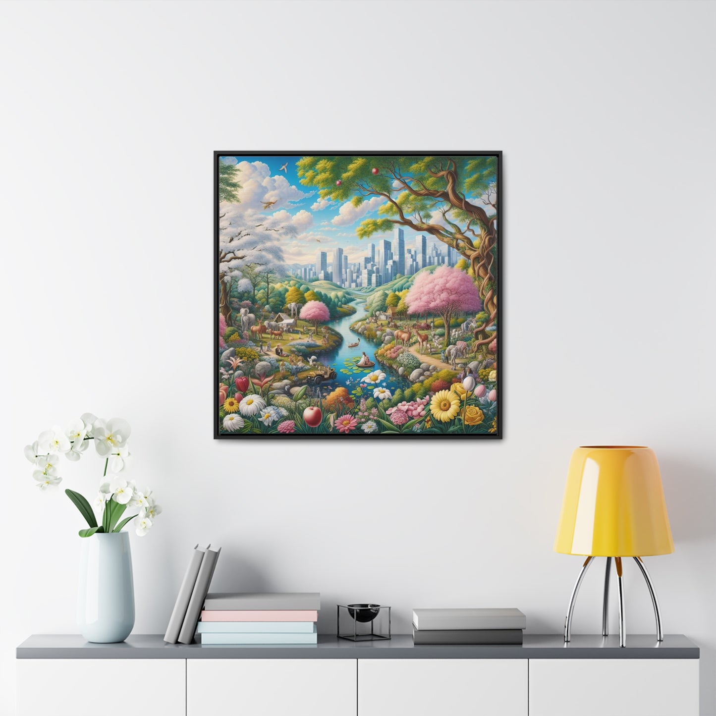 Framed Gallery Canvas Wrap - Spring 27