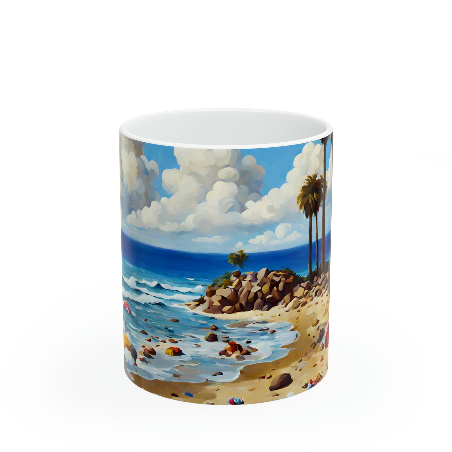 Ceramic Mug 11oz - Beach 2021