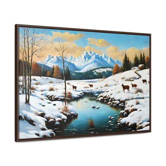 Framed Canvas Gallery Wrap - Winter 2003