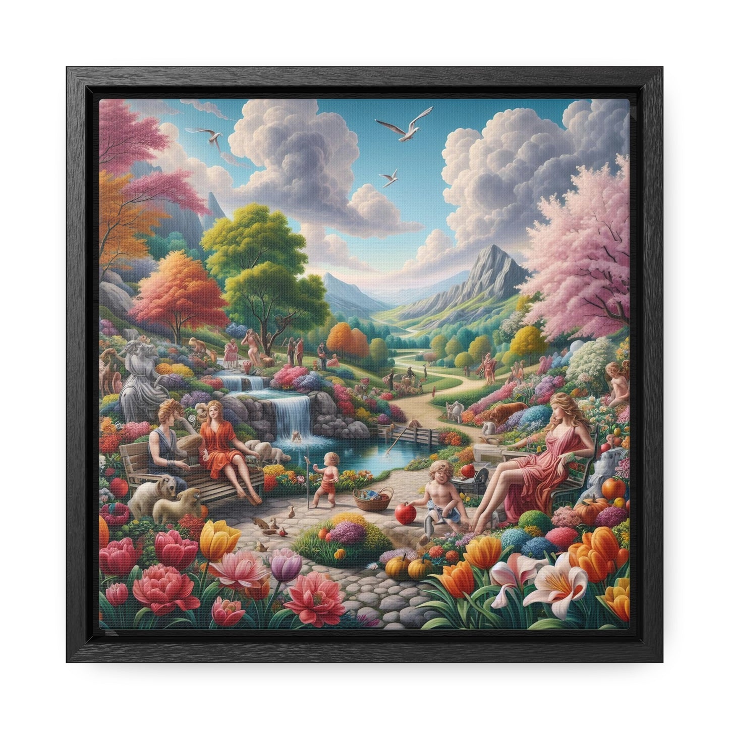 Framed Gallery Canvas Wrap - Spring 20