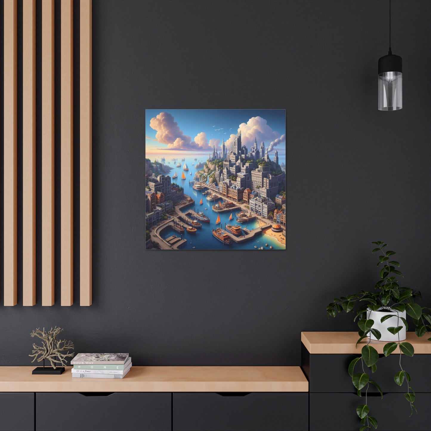 Canvas Gallery Wrap - Harbor 3