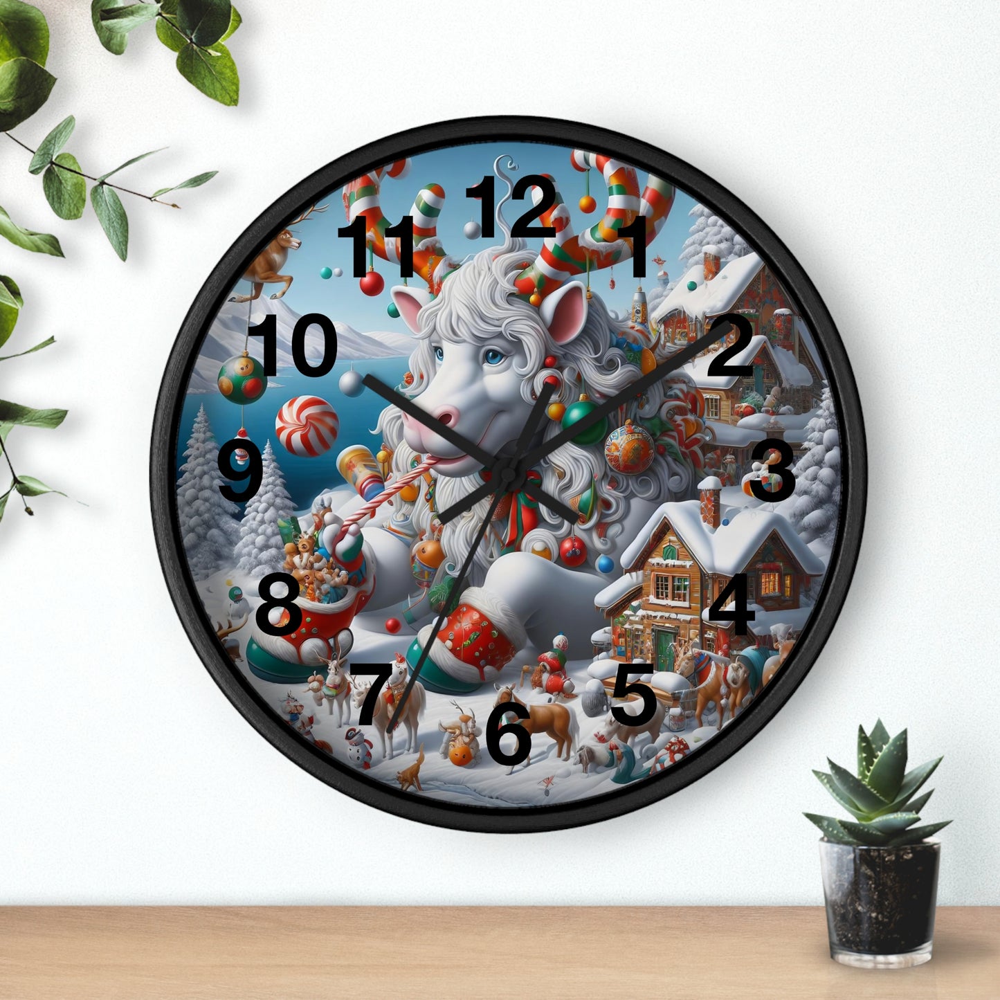 Wall Clock - Winter 105