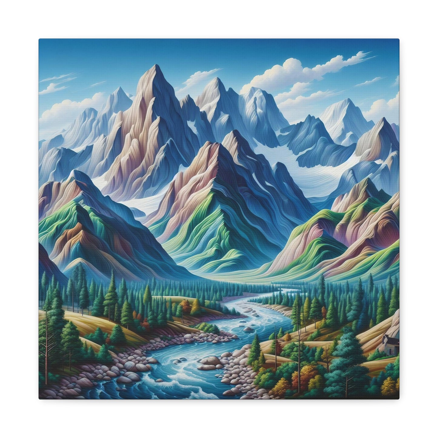 Canvas Gallery Wrap - Mountains 5