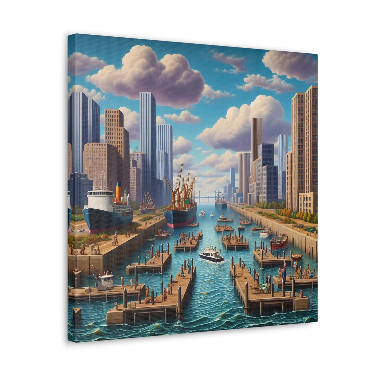 Canvas Gallery Wrap - Harbor 2