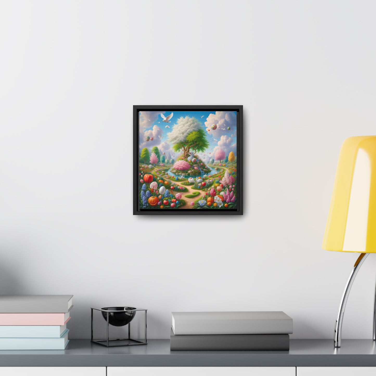 Framed Gallery Canvas Wrap - Spring 42