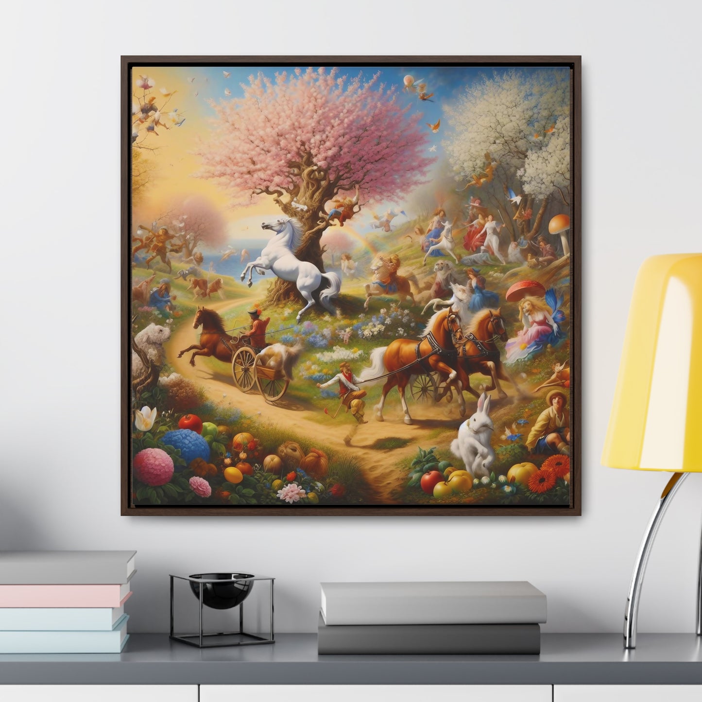 Framed Gallery Canvas Wrap - Spring 125