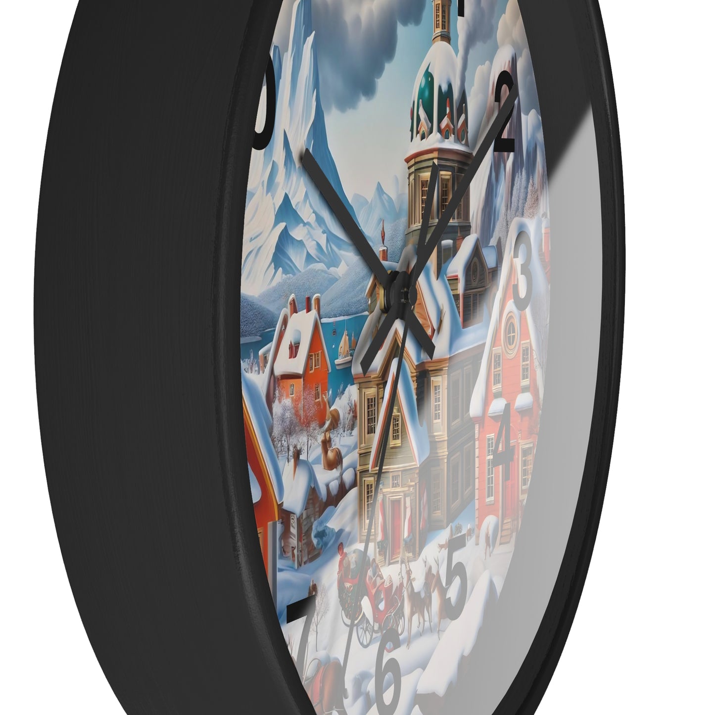 Wall Clock - Winter 124