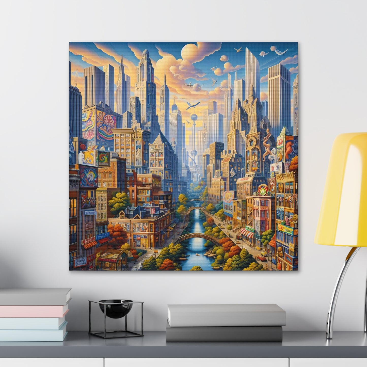 Canvas Gallery Wrap - City 5