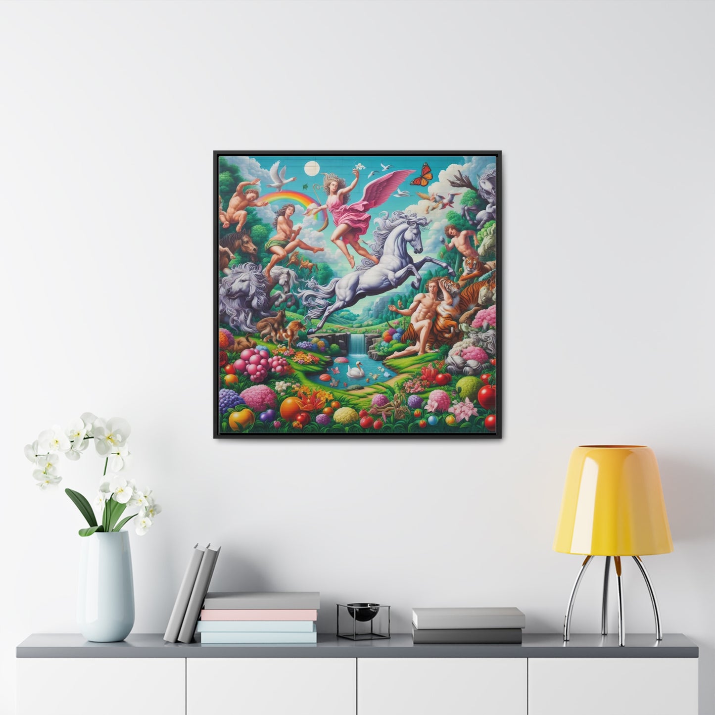 Framed Gallery Canvas Wrap - Spring 113