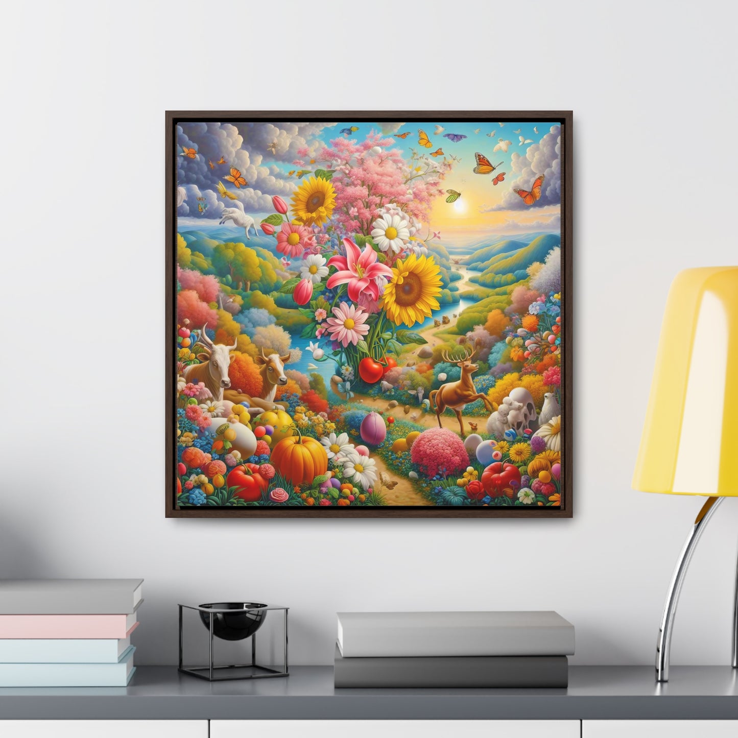 Framed Gallery Canvas Wrap - Spring 40