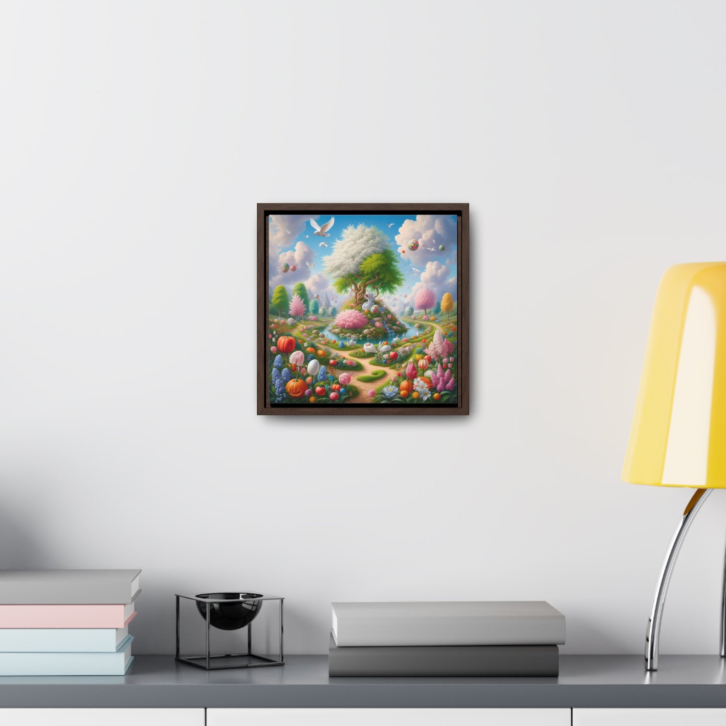 Framed Gallery Canvas Wrap - Spring 42