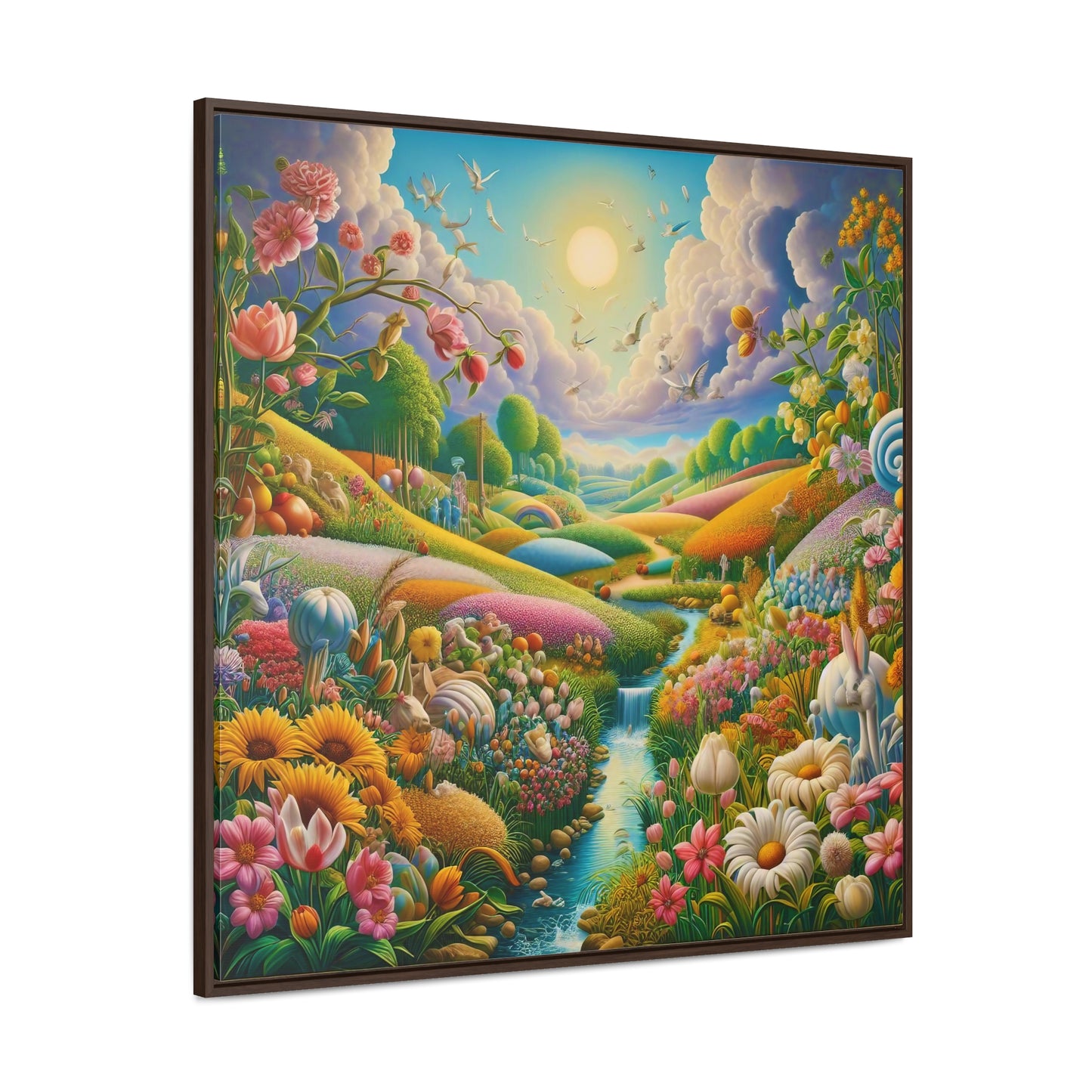 Framed Gallery Canvas Wrap - Spring 107