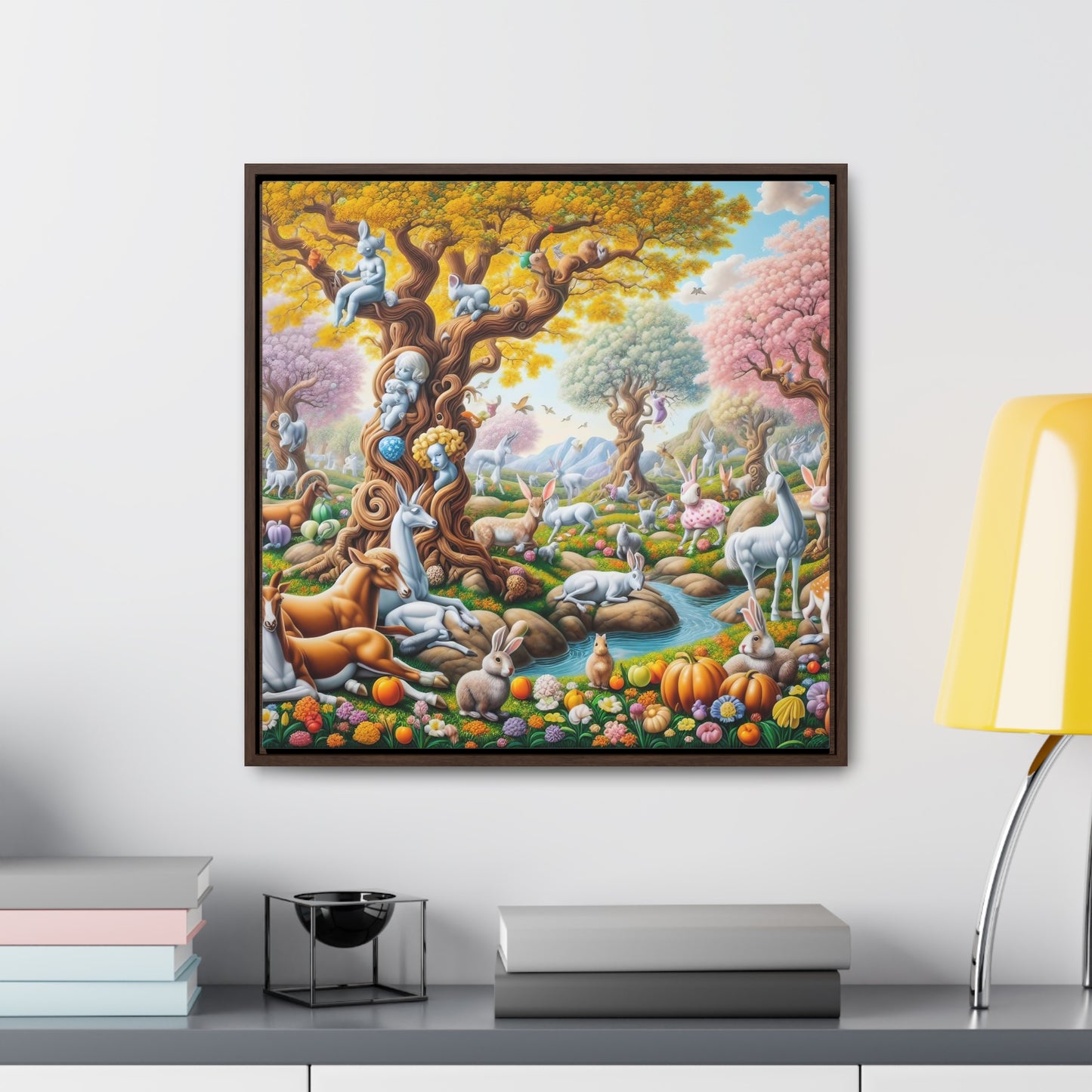 Framed Gallery Canvas Wrap - Spring 133