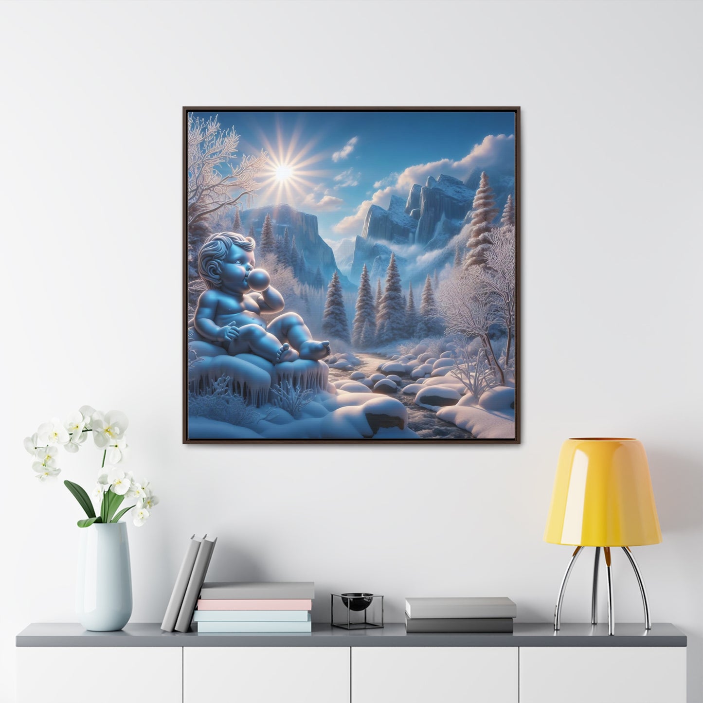 Framed Gallery Canvas Wrap - Winter 119