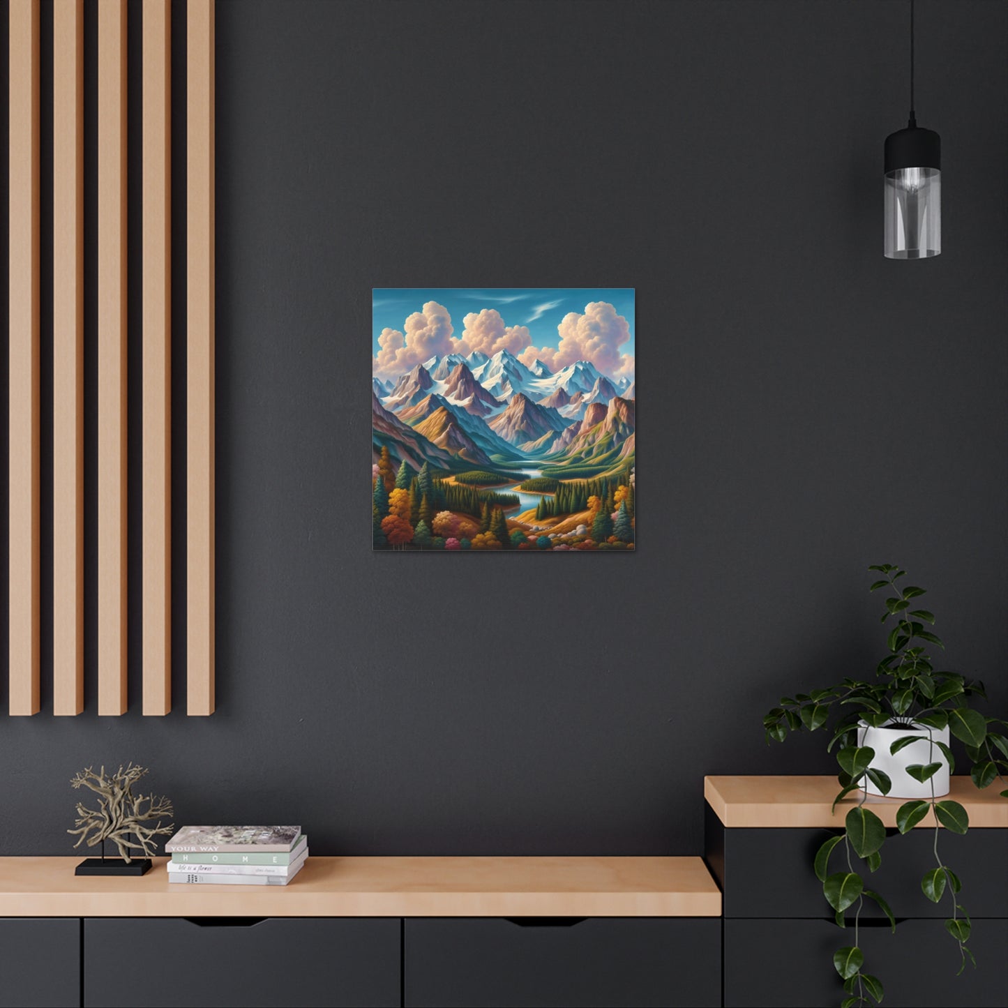 Canvas Gallery Wrap - Mountains 9