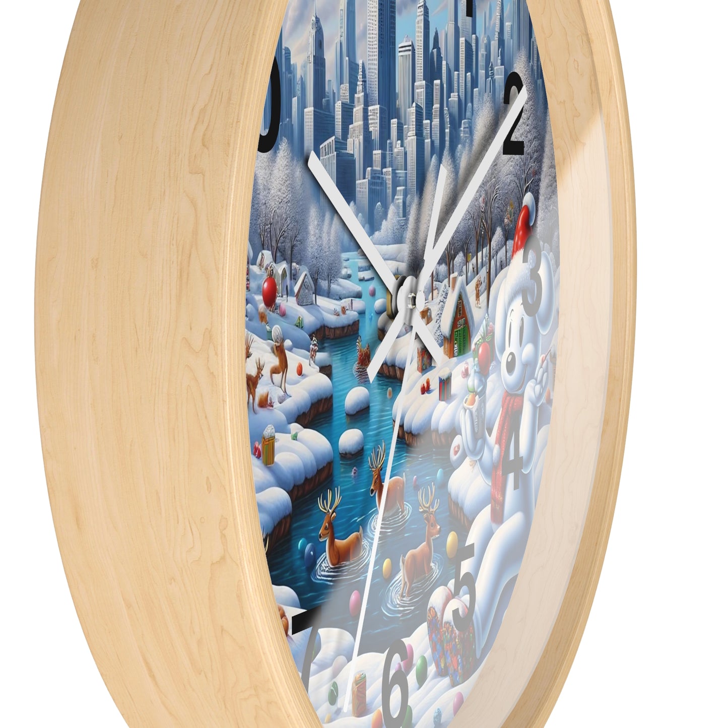 Wall Clock - Winter 126