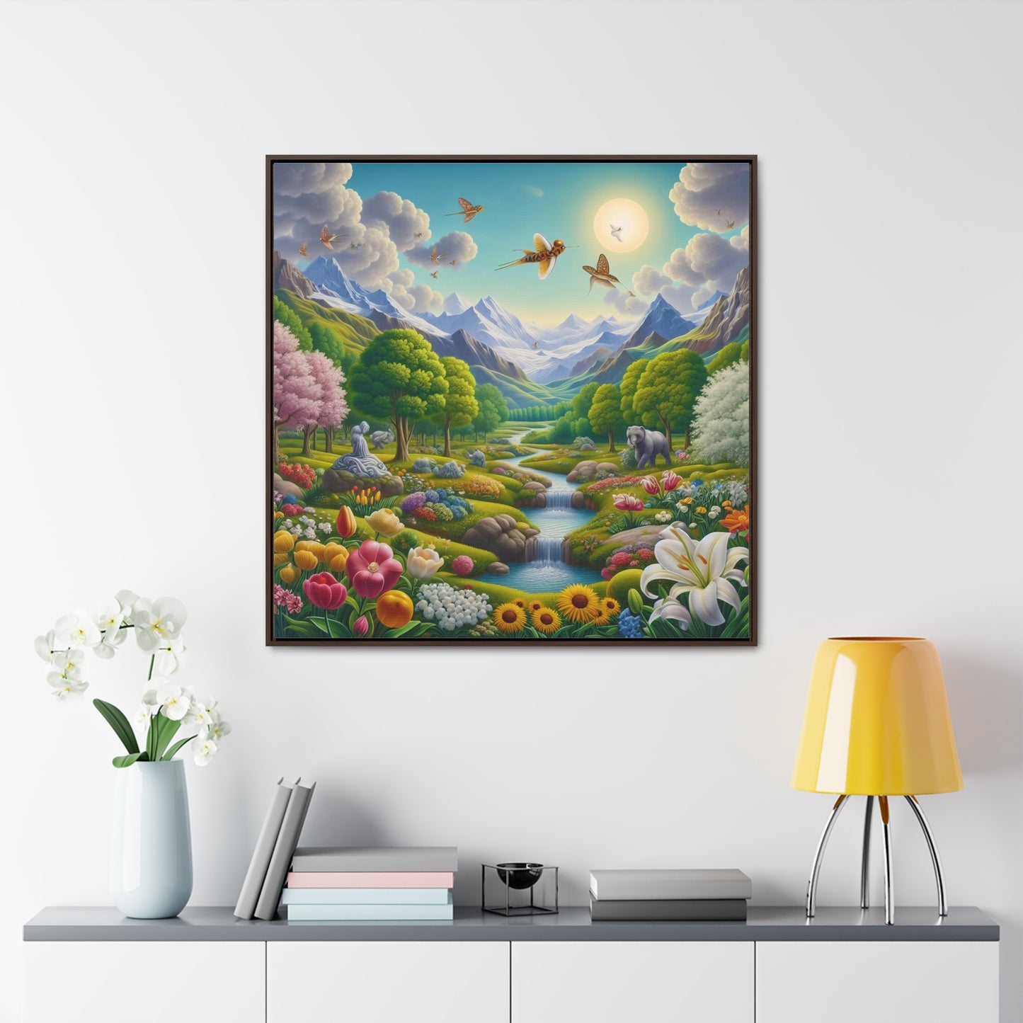 Framed Gallery Canvas Wrap - Spring 17