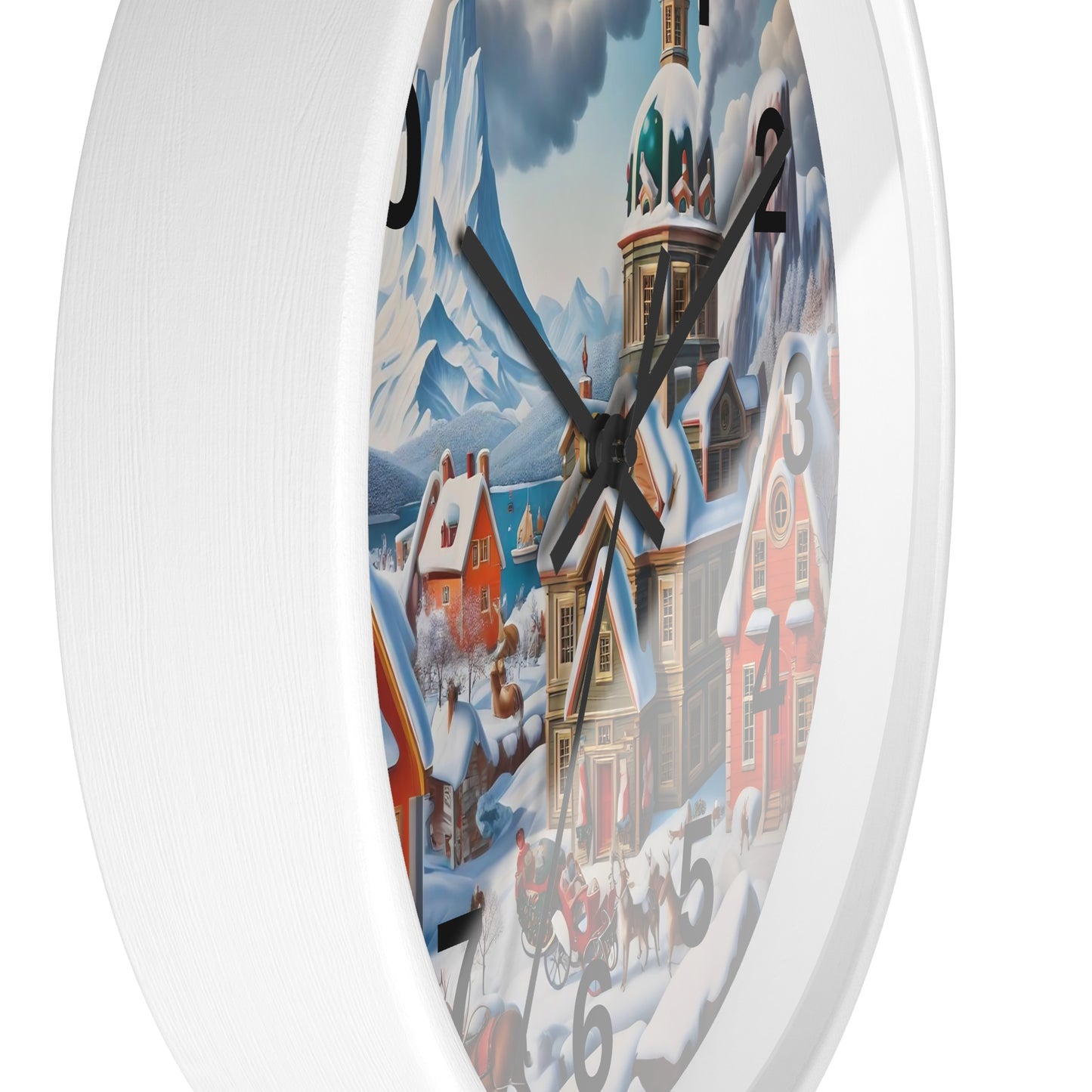 Wall Clock - Winter 124