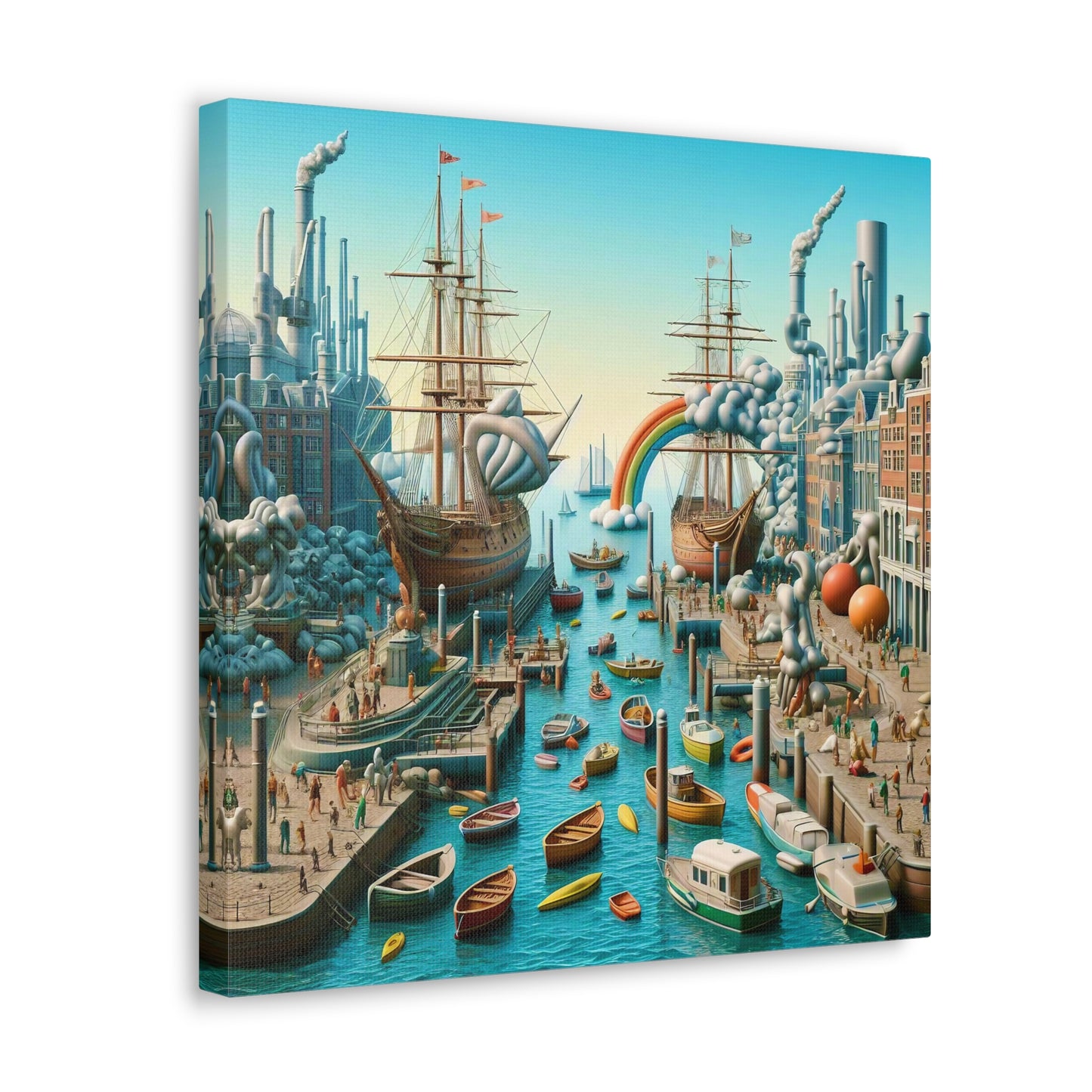 Canvas Gallery Wrap - Harbor 10