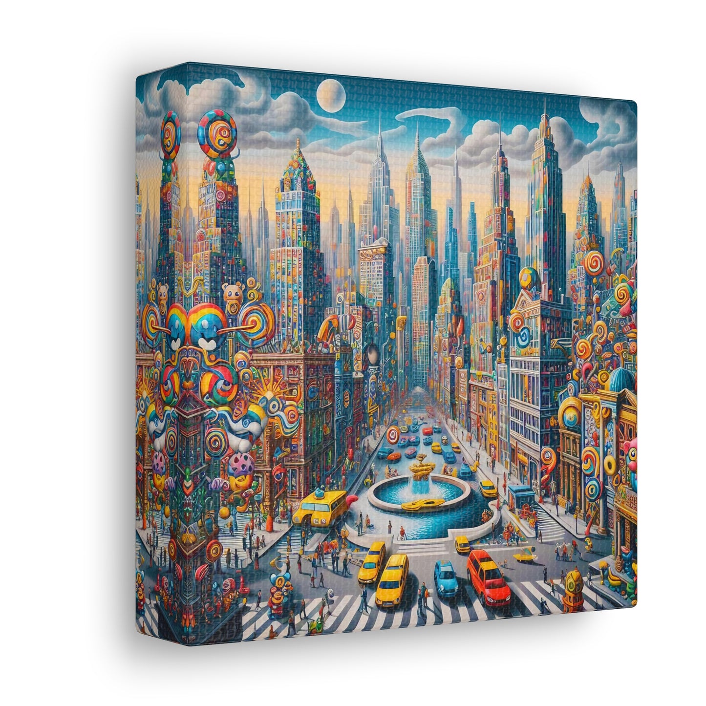 Canvas Gallery Wrap - City 4