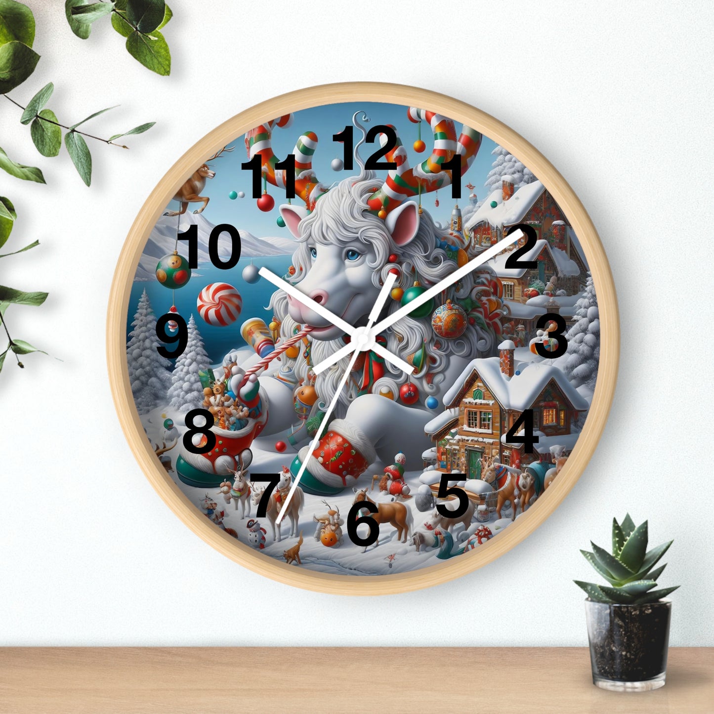 Wall Clock - Winter 105