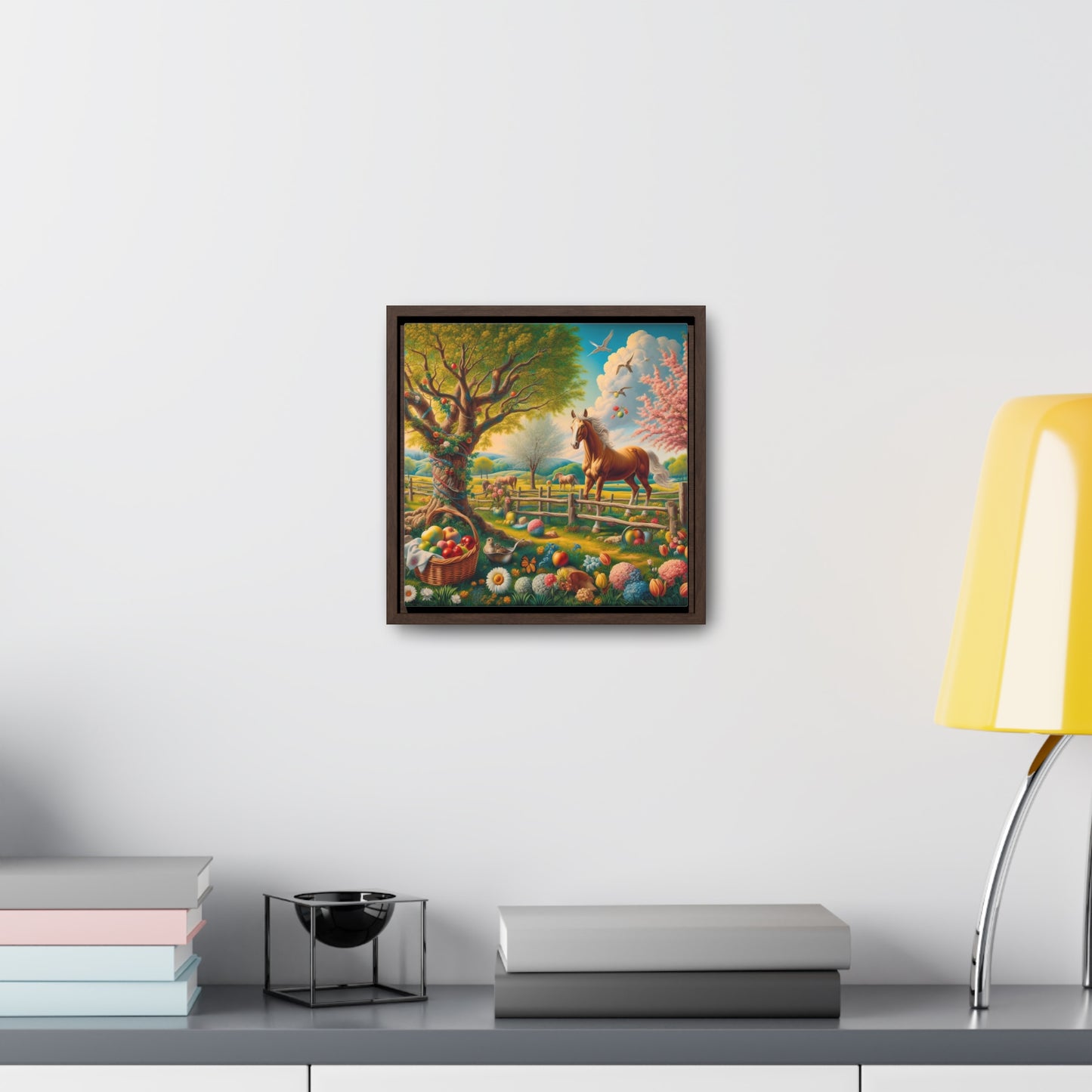 Framed Gallery Canvas Wrap - Spring 50