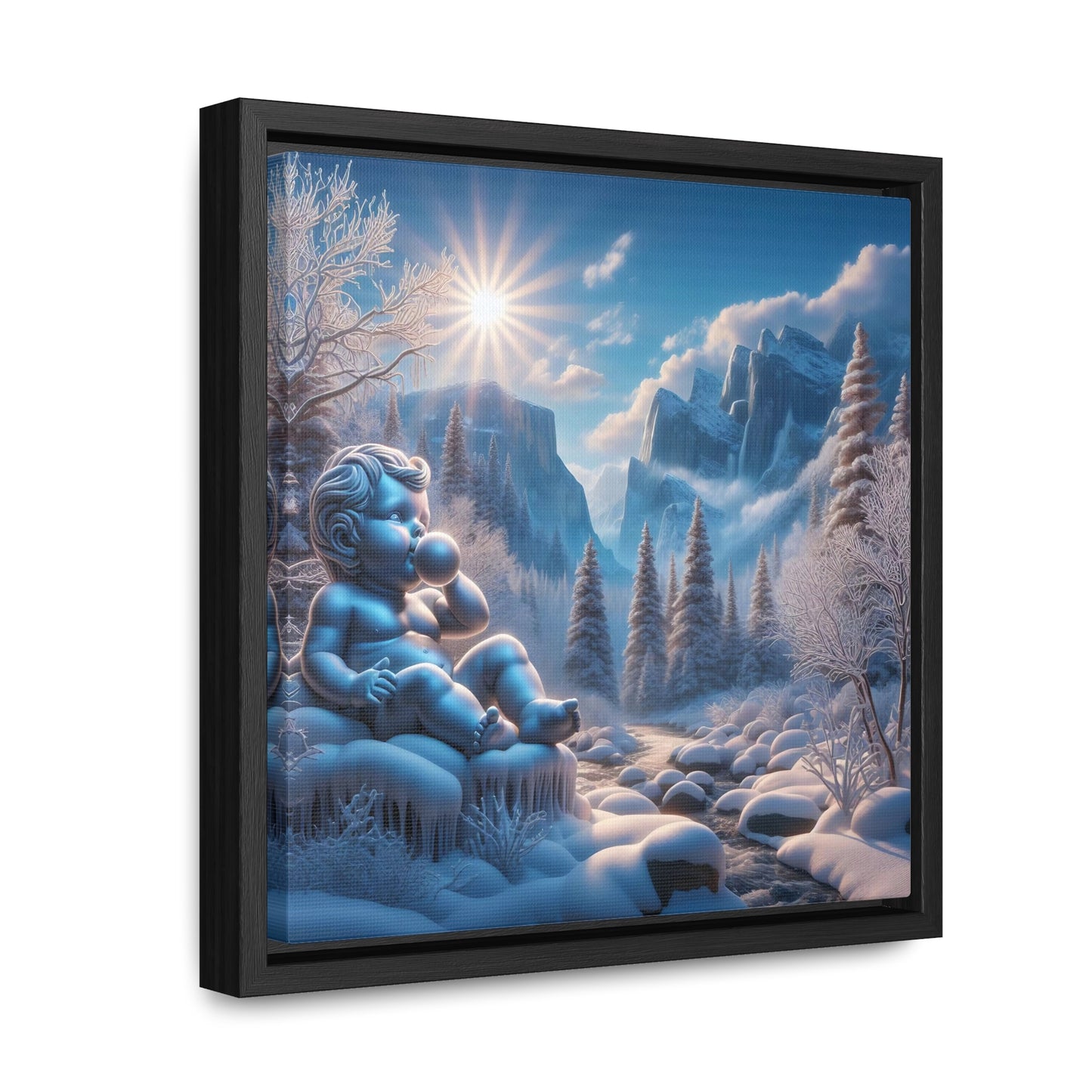 Framed Gallery Canvas Wrap - Winter 119